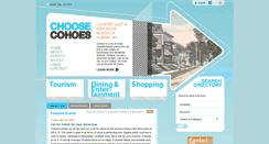 Desktop Screenshot of choosecohoes.com